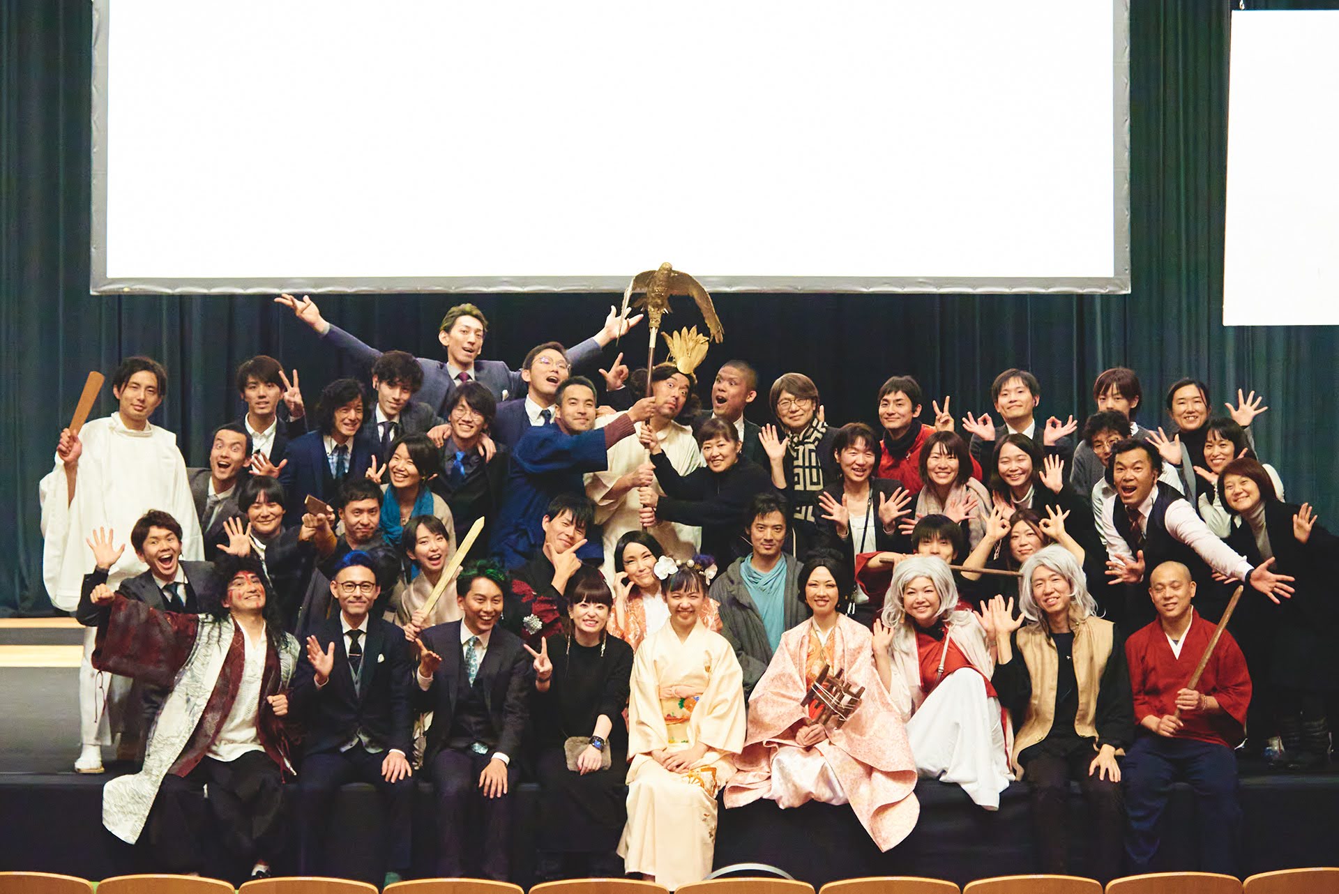 2023年の大神神社参拝セミナー後の集合写真